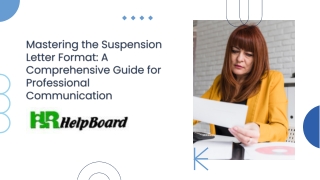 suspension letter format
