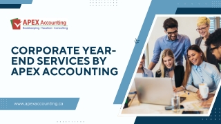 Corporate Year-End Services By Apex Accounting