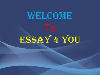 Best Quality Custom Essay Writing Services