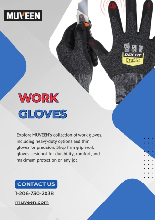 Premium Woodworking Gloves for Precision, Protection, and Comfort