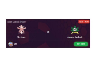 Services vs Jammu Kashmir 10:30, ngày 16/12/2024