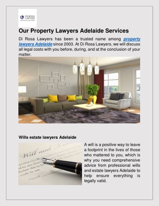 Property Lawyers Adelaide