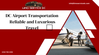 DC Airport Transportation: Reliable and Convenient Service