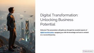 Digital Transformation: Unlocking Business Potential