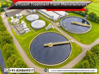 Effluent Treatment Plant Manufacturers