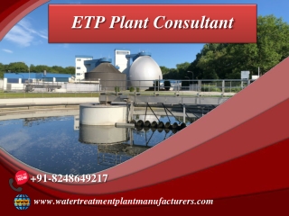 ETP Plant Consultant