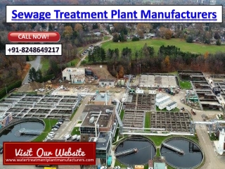 Sewage Treatment Plant Manufacturers