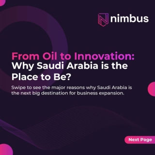 From Oil to Innovation Why Saudi Arabia is the Place to Be