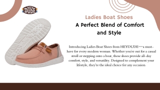 Buy Trendy Ladies Boat Shoes – HeyDude