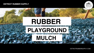 Rubber Playground Mulch