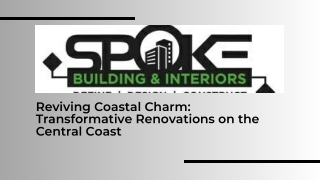 Renovations central coast