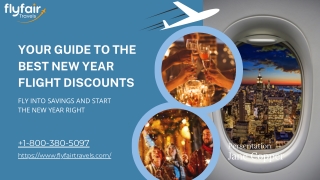 Your Guide to the Best New Year Flight Discounts