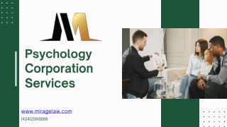 Psychology Corporation Services - miragelaw.com