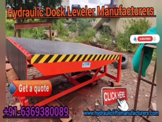 Hydraulic Dock Leveler Manufacturers