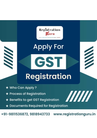 gst registration in india