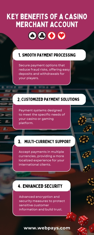 Key Benefits of a Casino Merchant Account