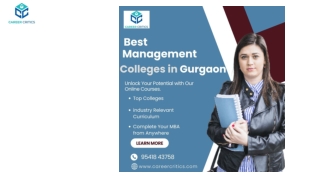 Best MBA Colleges in Gurgaon with Career Critics