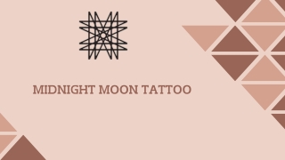 Midnight Moon Tattoo