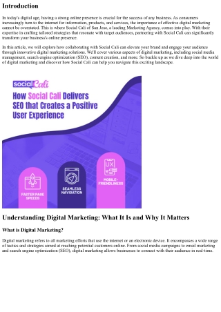 Partnering with Social Cali – Transforming Your Business’s Online Presence