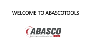 TRUSTED INSIZE MEASURING INSTRUMENTS SUPPLIER IN DUBAI, UAE - ABASCOTOOLS