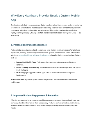 Why Every Healthcare Provider Needs a Custom Mobile App (1)