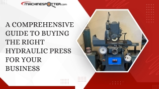 Hydraulic press