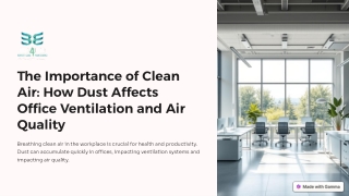 Tackle Dust Build-Up with Expert Cleaning Solutions