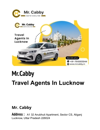 Travel Agents In Lucknow