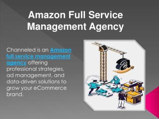 Amazon Full Service Management Agency