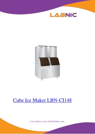 Cube Ice Maker LBN-CI148