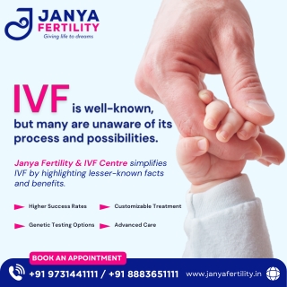 IVF is well known , but many are unaware of its process and possibilities