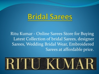 Bridal Sarees