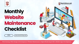 Monthly Website Maintenance Checklist