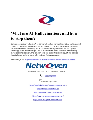 What are AI Hallucinations and how to stop them