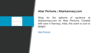 Attar Perfume  Attarkannauj.com