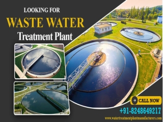 Waste Water Treatment Plant Construction