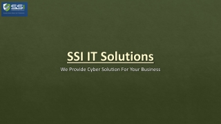 SSI IT Solutions PPT 18-12-2024