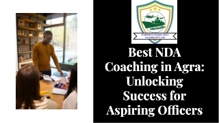 Best NDA Coaching in Agra