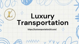 Luxury Car Service San Diego - Luxury Transportation 24