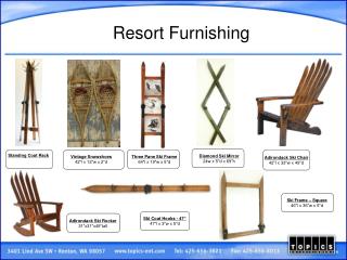 Resort Furnishing