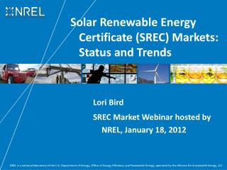 Solar Renewable Energy Certificate (SREC) Markets: Status and Trends