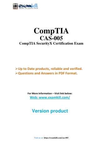 CAS-005 Certification Guide: Master Advanced Security Skills