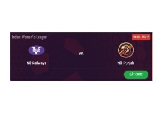 Trực tiếp Nữ Railways vs Nữ Punjab 10:30, ngày 19/12/2024
