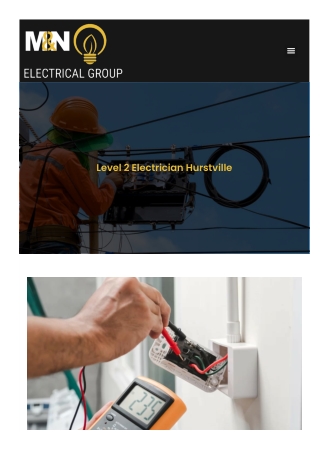 Level 2 Electrician Hurstville