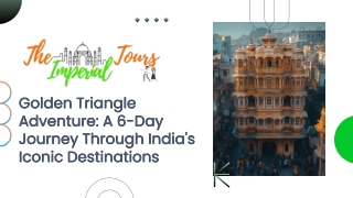 Golden Triangle tour 6 Days