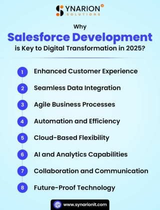 Why Salesforce Development is Key to Digital Transformation in 2025?