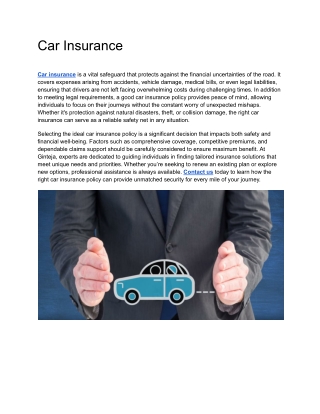 Car Insurance