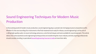 Sound-Engineering-Techniques-for-Modern-Music-Production