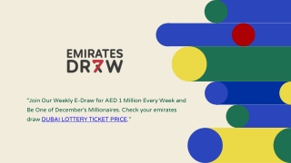 Emirates Draw : RAFFEL DRAW ONLINE