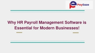 HR Payroll Management Software: The Future of Business Efficiency!